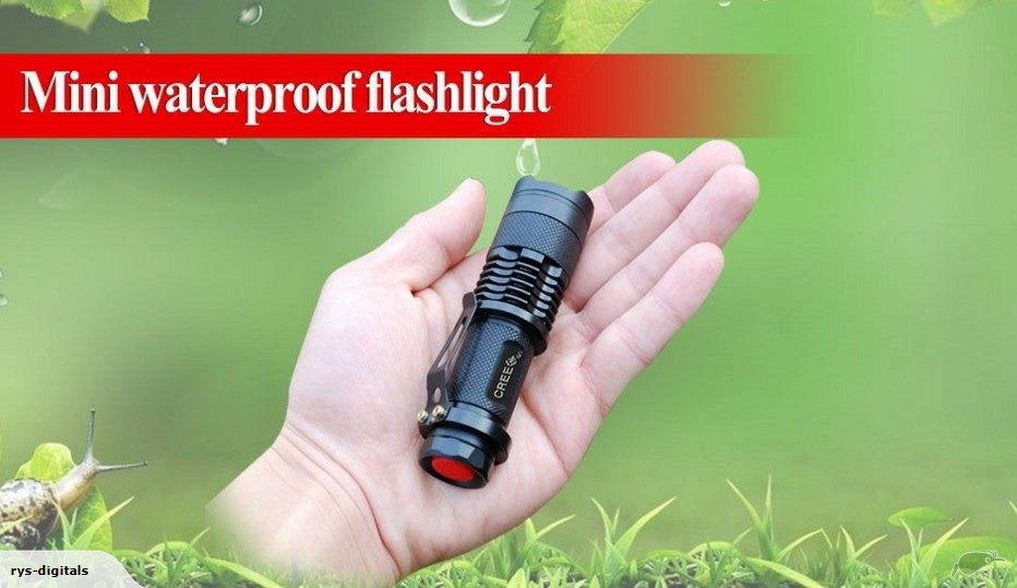 High Quality Adjustable Torch Mini LED Flashlight emergency handy light